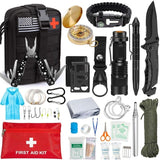 Survival First Aid Kit, Tactical Molle IFAK Pouch Emergency First Aid Survival Kits Camp Tool Trauma Bag Outdoor Gear